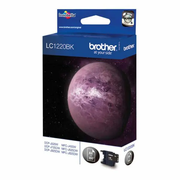 TINTEIROS BROTHER LC1220BK - PRETO