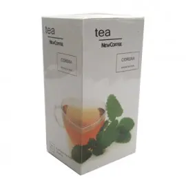 CHA NEWCOFFEE CIDREIRA CX 25 SAQUETAS