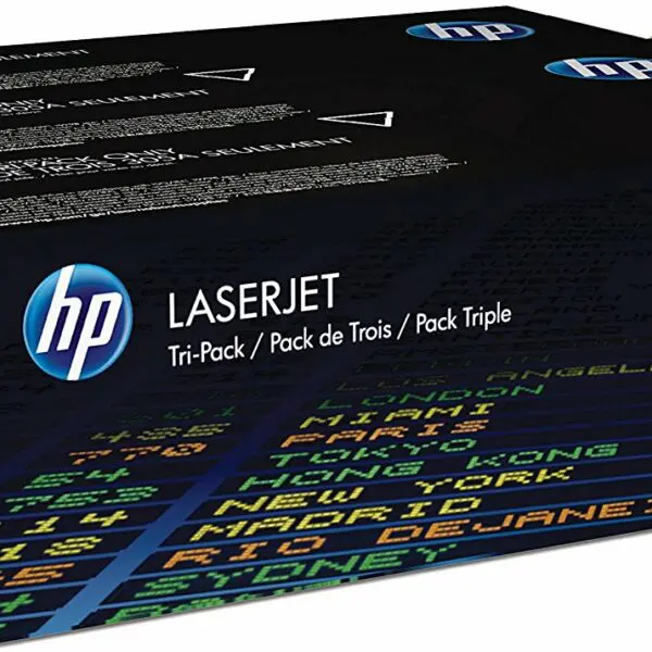 TONER HP CF370AM - Nº305A AZUL+AMARELO+MAGENTA (CE411+412+413) PACK 3