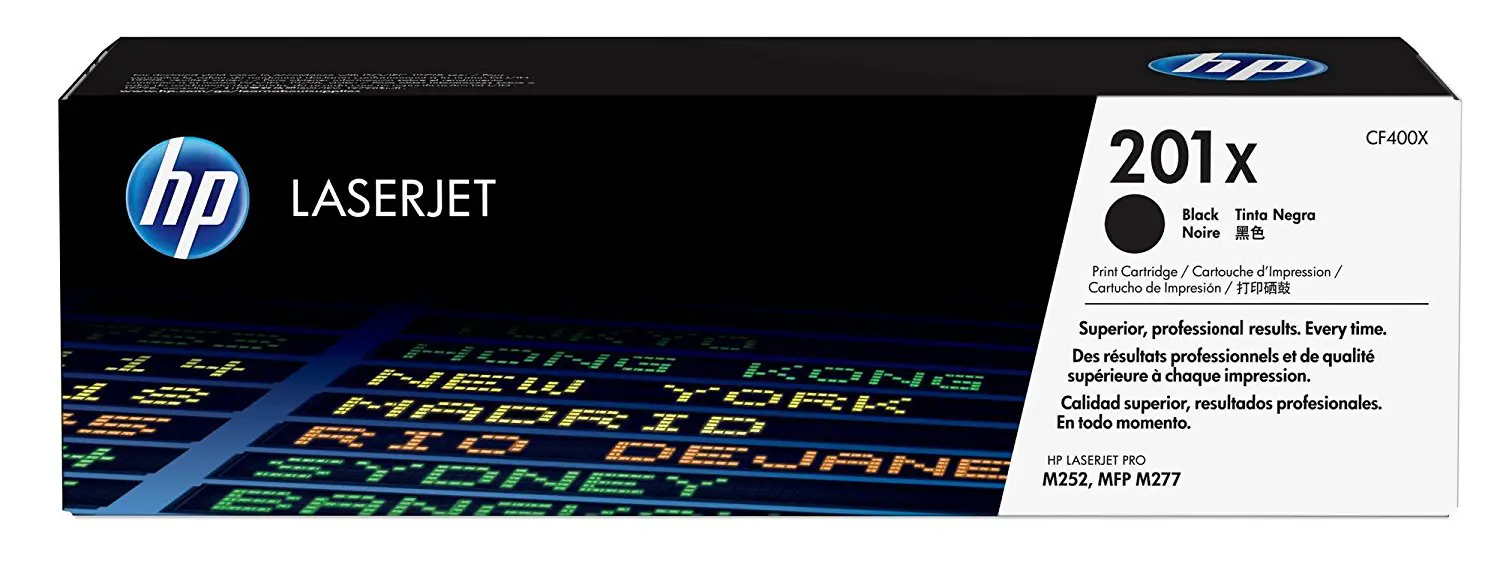 TONER HP CF400X - PRETO Nº201X MFP M277/M252 2800pg