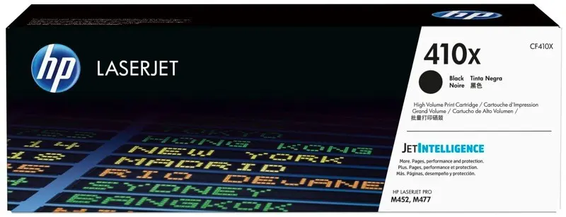 TONER HP CF410X - Nº410X PRO M470/M452/M477 PRETO ALTA CAP.6500pg