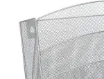 SUP.EXPOSITOR DE PAREDE METALICO REDE C/5 COMP. KF04727 PRATA 39924 - Image 2