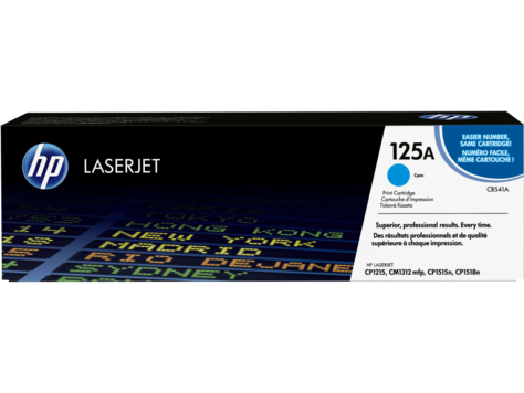 TONER HP CB541A - CM1312/1300/CP1210/CP1215 AZUL 1400pg