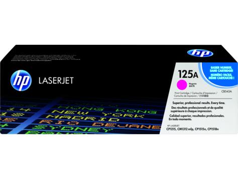 TONER HP CB543A - CM1312/1300/CP1210/CP1215 MAGENTA 1400pg