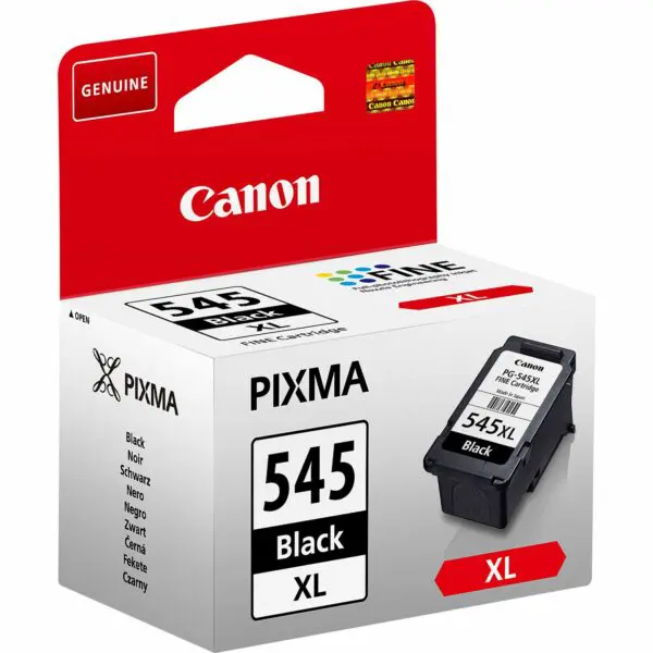 TINTEIROS CANON PG545XL - PRETO 545XL ALTA CAP.400pg