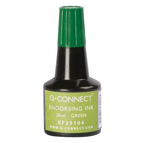 TINTA CARIMBO BORRACHA Q KF25104 VERDE 150754 - 28ml