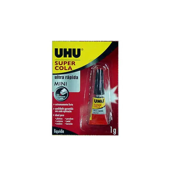 COLA SUPER ULTRA RAPIDA UHU MINI 1gr 58695