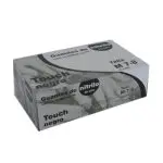 LUVAS NITRILO SEM PO COR PRETO TAM.M CX100