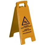 AVISO PLASTICO PISO ESCORREGADIO KF04238 - 660X270mm 36134