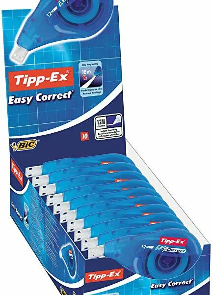 CORRECTOR TIPP EX EASY 8290351 - 4,2mmX12m 49331 - CAIXA 10