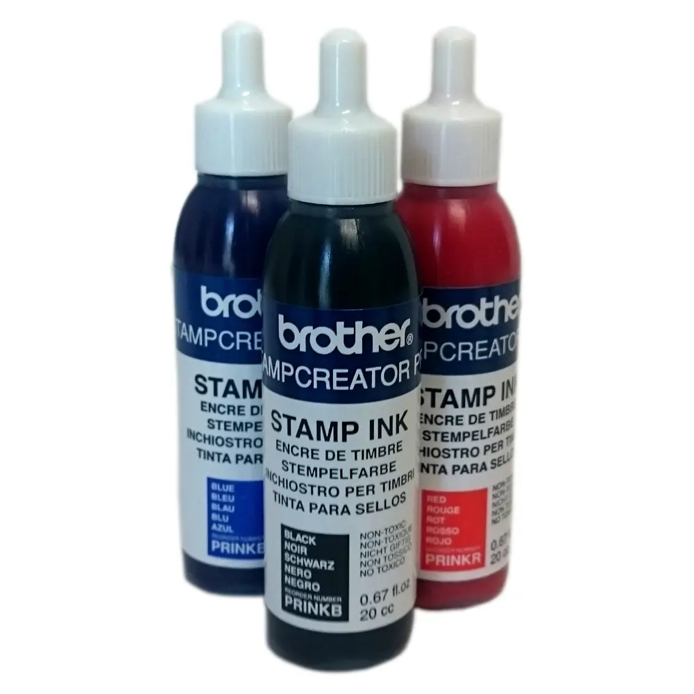 TINTA CARIMBO PRE-TINTADO BROTHER 20cc TINTA CARIMBO PRE-TINTADO BROTHER 20cc