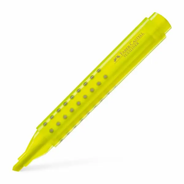 MARCADORES FABER 1543 GRIP FLUORESCENTE