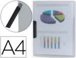PASTAS PL.A4 C/CLIP TRANSP. 25FL (20968 DP13)