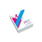 BLOCOS CALENDARIO CHIC MEMORANDO 9x11 C/FUROS - Ano 2027
