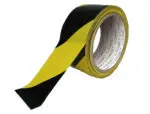 FITA ADESIVA DE SINALIZAÇAO KF04383 PRETO/AMARELO 4,8x20m 37696 - Pack c/6 ROLOS