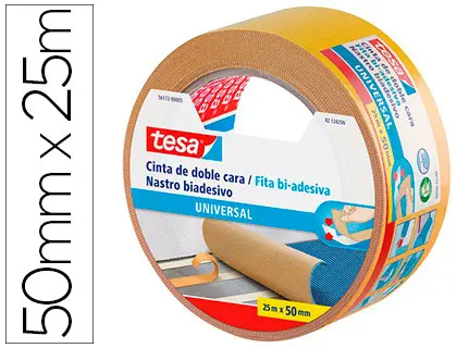 FITAS ADESIVA TESA 50mmX25m 56172 DUPLA FACE 62917