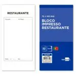 BLOCOS RESTAURANTE LIDERP.TL14 145X75 ORIGINAL E COPIA 76502 Pack c/10