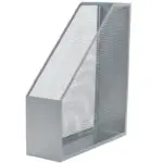 CLASSIF.PORTA REVISTAS METAL REDE KF00845 PRATA 295X87X250 - 29627