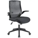 CADEIRAS ESCRITORIO ENCOSTO ALTO KF16526 PRETO 75501