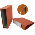 PASTAS ARQ.CARTONEX REF.200CC - 310x290x80 C/CX FIXA CARTAO COR - Pack 5