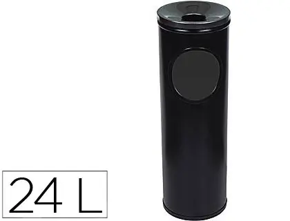 CINZEIRO PAPELEIRA SIE 66X21.5 24L PRETO 23283