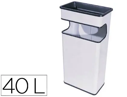 CINZEIRO PAPELEIRA SIE 31x19x67 40L BRANCO 23700