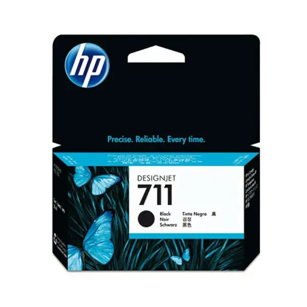 TINTEIROS HP CZ129A - DESIGNJET T120/T520 PRETO Nº711 38ml