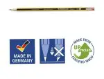 LAPIS NORIS 122 STAEDTLER Nº 2 HB COM BORRACHA 73093 Caixa c/12 - Image 2