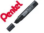 MARCADORES PENTEL PEN N-50 XL - PERMANENTE PONTA BISELADA EXTRA 1,5cm Caixa 6