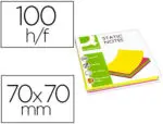BLOCOS NOTAS ELETROSTATICAS Q-CONNECT KF14523 - 70X70mm 5 CORES 100FL 155147 - Image 2