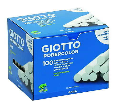 GIZ ROBERCOLOR GIOTTO 538800 BRANCO C/100