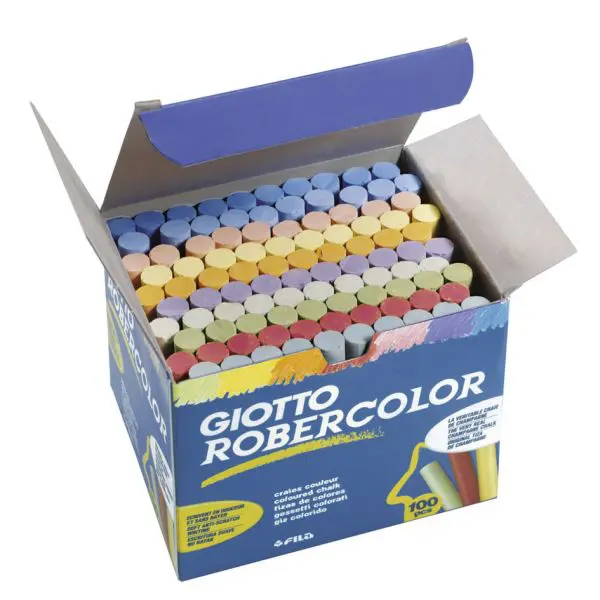 GIZ ROBERCOLOR GIOTTO 539000 COR SORTIDO C/100