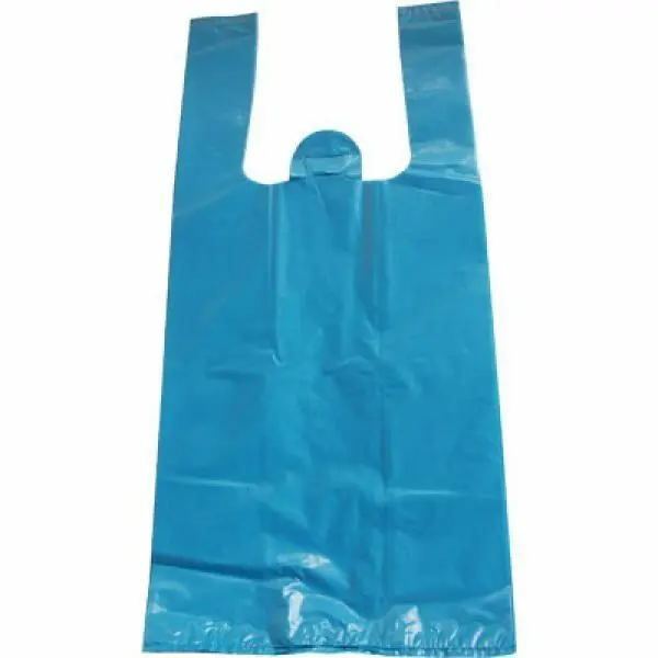 SACOS PLASTICO ALÇA PEAD 50X55 - EMB.5KG AZUL