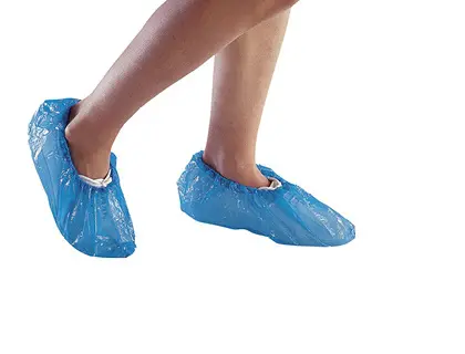 PROTEÇAO DE SAPATOS POLIETILENO AZUL EMB.C/100uni