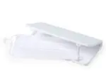 PORTA MASCARA 2586 POLIPROPILENO BRANCO MATE 19x1,2cm - 159772