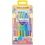 MARCADORES FUTURA PAPER MATE NYLON 1.0mm FLAIR M ESTOJO C/16 CORES 155880