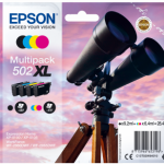 TINTEIROS EPSON T02W64010 - Nº502XL PACK C/4 CORES