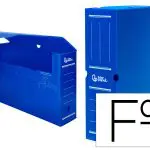 CAIXAS ARQUIVO MORTO POLIPROPILENO DF05 - 360X260X100 AZUL 17303