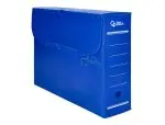 CAIXAS ARQUIVO MORTO POLIPROPILENO DF05 - 360X260X100 AZUL 17303 - Image 3