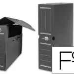 CAIXAS ARQUIVO MORTO POLIPROPILENO DF07 - 360X260X100 CINZA 16446