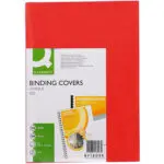 ACETATOS CAPAS ENCADERNAR PVC KF18098 VERMELHO A4 154667 180mic C/100