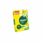 Papel A4 Amarelo Fluorescente 80gr Resma 500fl