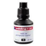 TINTA MARCADOR T25 - EDDING PRETO