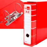 PASTAS ARQ. AZ16 FILING SYSTEM A4 LOMB.80 C/CAIXA VERMELHO 32072