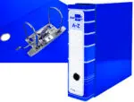 PASTAS ARQ. AZ14 FILING SYSTEM A4 LOMB.80 C/CAIXA AZUL 32075