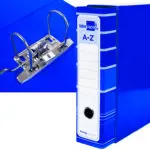 PASTAS ARQ. AZ14 FILING SYSTEM A4 LOMB.80 C/CAIXA AZUL 32075