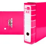 PASTAS ARQ. AZ89 FILING SYSTEM A4 LOMB.80 C/CAIXA ROSA 79777