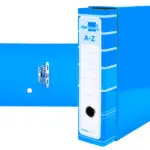 PASTAS ARQ. AZ91 FILING SYSTEM A4 LOMB.80 C/CAIXA CELESTE 79779