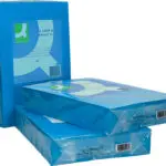 PAPEL A4 80gr Q-CONNECT COR AZUL INTENSO KF01428 - 500FL 72058