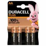 PILHAS ALCALINAS DURACELL PLUS LR6 - AA 49962 PACK4